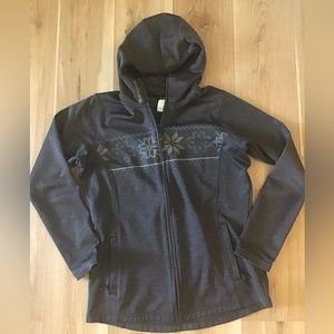 Helly Hanson Fleece Outdoor Zip Up Hoodie L